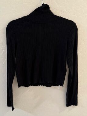 Madewell NWT Ribbed Turtleneck Top